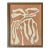2026 "Le Dalie No. 2" Abstract Botanical Painting on Canvas by Artist r.k. Red For Sale