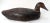 Late 19th Century Large Antique American Rustic Primitive Hand Carved & Painted Wood Duck Decoy For Sale - Image 5 of 13