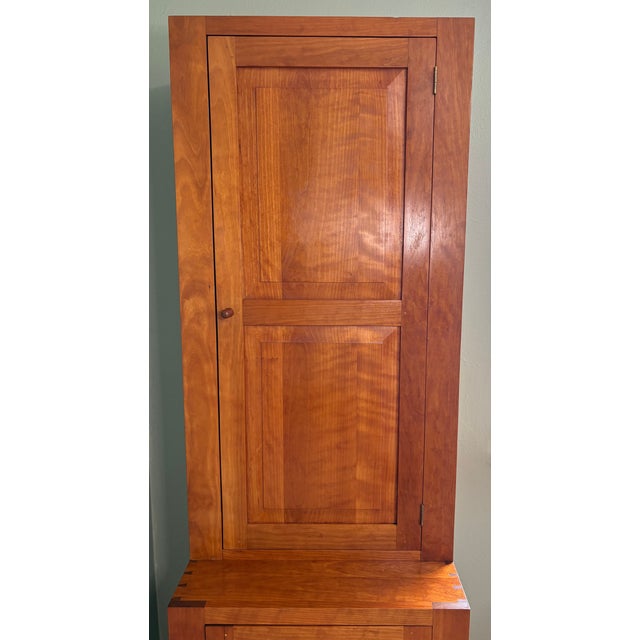 1980s Vintage 1982 Thos Moser Shaker Double Cupboard For Sale - Image 5 of 11