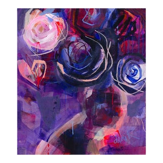"Laugh Blue Cry Pink" Original by Deni Rayneau From the Alice in Wonderland Collection For Sale