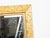Wood Midcentury French Giltwood Mirror with Carved Bamboo Motifs and Beveled Plate For Sale - Image 7 of 9