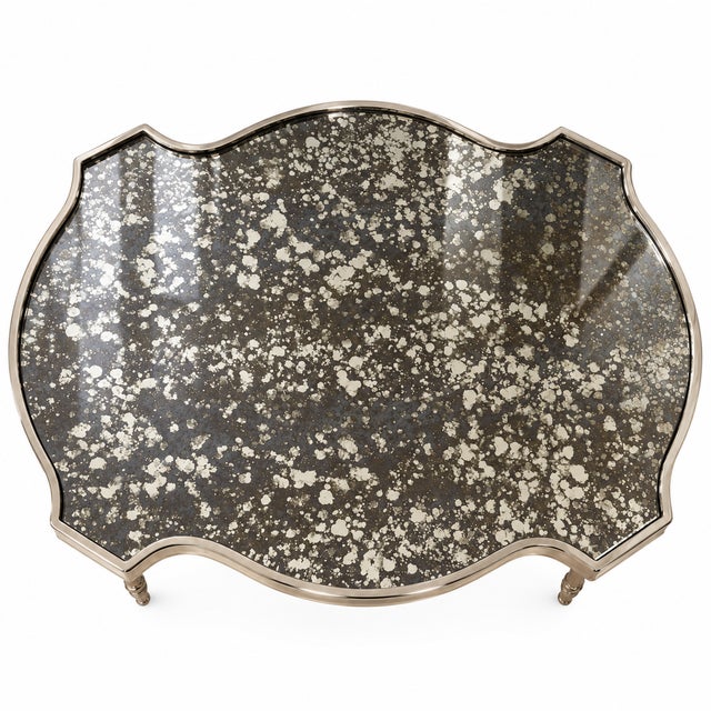 Cartouche Nesting Cocktail Tables by Global Views Furniture, Set of 3 For Sale - Image 4 of 7