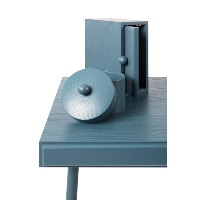 Colorful Ash Desk by Thomas Dariel For Sale - Image 13 of 16