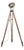 Patt 123 Theater Spotlight on Wooden Tripod Floor Lamp from Strand Electric, 1950s For Sale