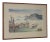 Vintage Sausalito from Belvedere Watercolor c.1960s For Sale