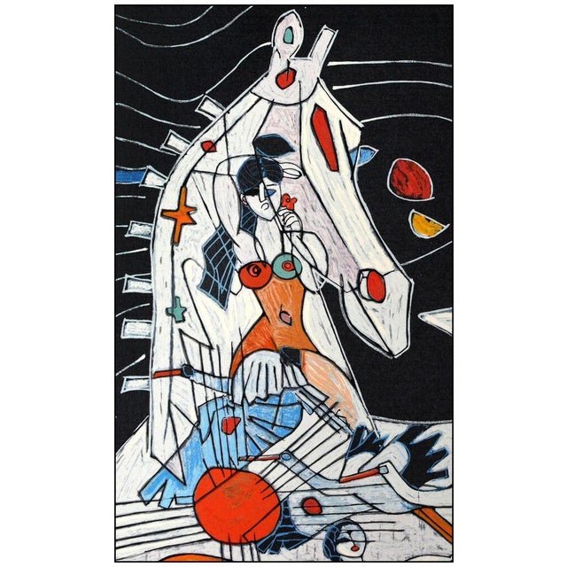 1980s Little Horse II, Jiang Tiefeng For Sale - Image 4 of 7