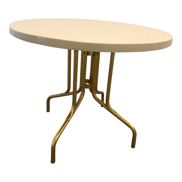 Vintage Patio Breakfast Table Chairish