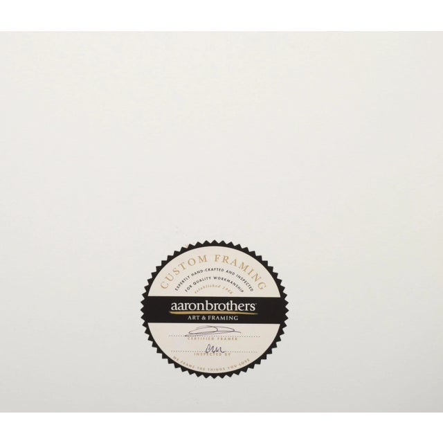 Wood Black Framed Abstract Pop Art on Canvas For Sale - Image 7 of 10