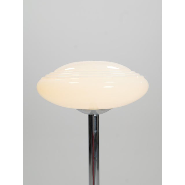 Floor Lamp in Chromed Steel and Glass, 1970s For Sale - Image 4 of 7