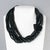 Contemporary Angela Caputi Licorice Resin Multi-Strand Necklace For Sale - Image 3 of 10