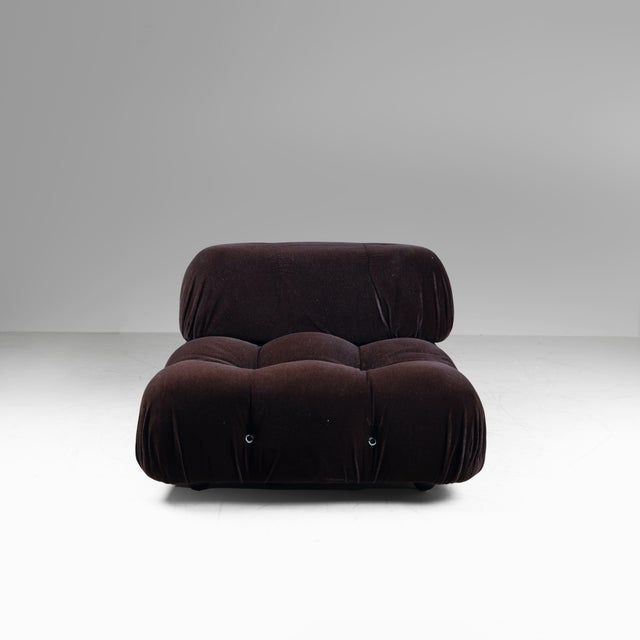 Textile Brown Camaleonda Modular Sofa by Mario Bellini for B&B Italia / C&B Italia, 1960s, Set of 4 For Sale - Image 7 of 18