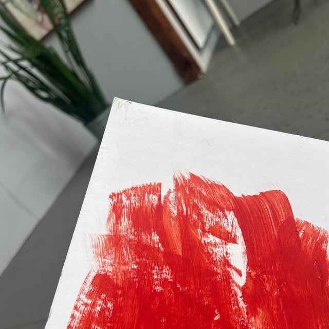 1980’s Original Abstract Expressionist Fish Painting For Sale In Philadelphia - Image 6 of 7