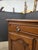 Vintage Oak French Style 2 Door Cabinet With Drawer For Sale - Image 10 of 18