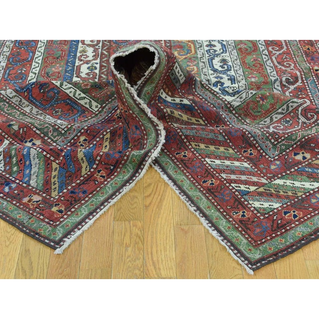 1900 - 1909 Early 20th Century Antique Northwest Persian Runner Rug - 6′5″ × 15′6″ For Sale - Image 5 of 11