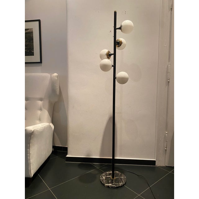 1950s Floor Lamp from Stilnovo, Italy, 1950s For Sale - Image 5 of 16