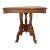English Late 1800's Rectangular Side Table in Mahogany For Sale