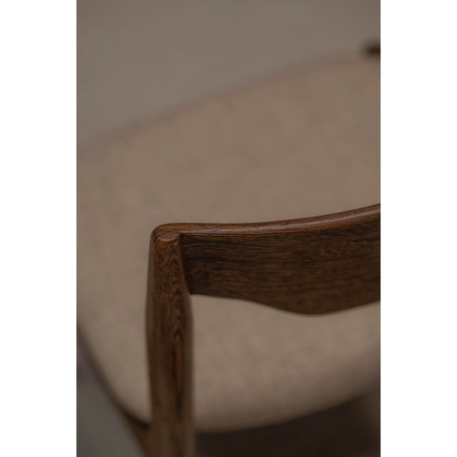 Mid-Century Modern Wengé Dining Chairs, 1970s, Set of 6 For Sale - Image 6 of 15