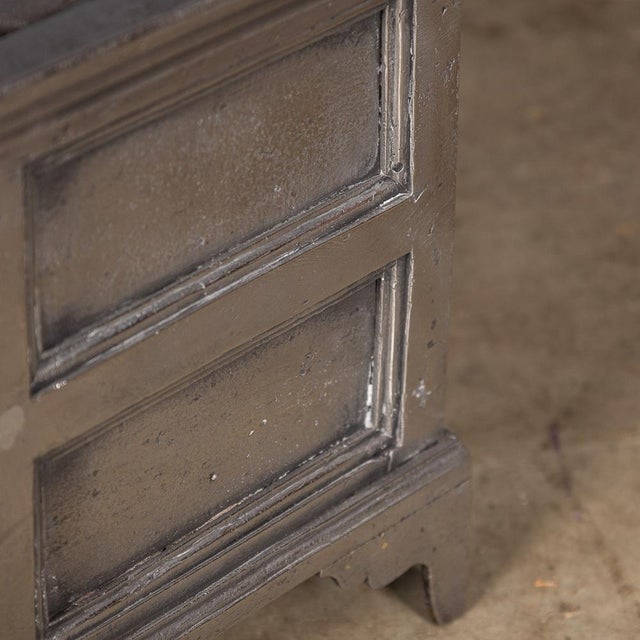 Antique Victorian Bound Strong Box in Cast Iron, 1850 For Sale - Image 11 of 18