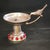 Metal Bird-Handled Altar Candle Holder With Red Jewels For Sale In Los Angeles - Image 6 of 10