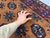 Terracotta Turkmen-Style Geometric Gul Runner Rug, 2'7" X 9'3" For Sale - Image 12 of 13
