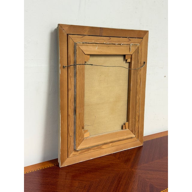 Late 20th Century J.Lamm Female Portrait Oil Painting, Framed For Sale - Image 11 of 12