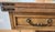 Wood Vintage Mastercraft 1970 Grand Rapids Expandable Burlwood & Brass Rolling Bar Cart Server For Sale - Image 7 of 8