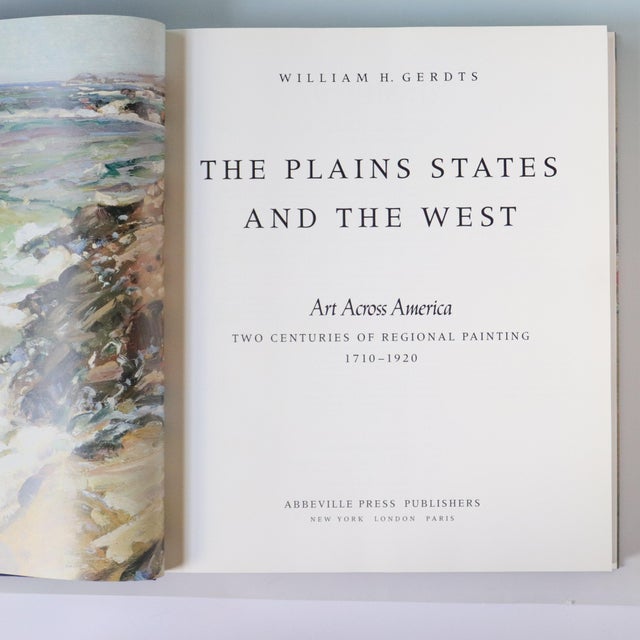 Gray 1990s William H. Gerdts “Art Across America: The Plains States and the West” Art Book For Sale - Image 8 of 17