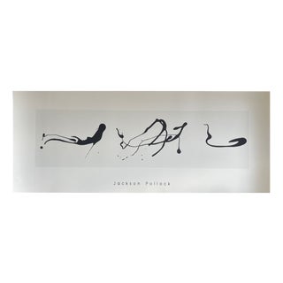 Jackson Pollock, After Artwork in Drip Technique, Silk-Screen For Sale