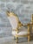 Rococo French Rococo Style Beige Velvet Chair For Sale - Image 3 of 7