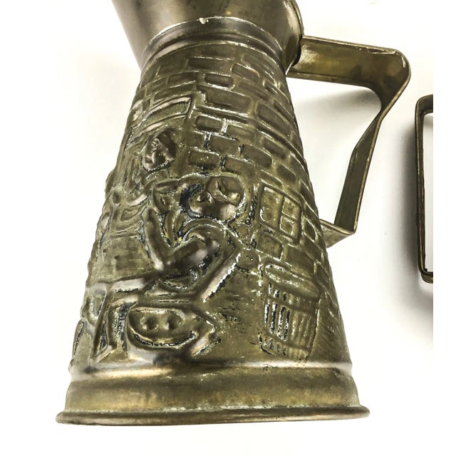 Vintage Brass Bar Vessels Made in England For Sale - Image 11 of 12