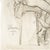 Academic Male Figure Study and Seated Male Nude - Brown C. 1915 For Sale - Image 11 of 18