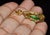 Late 20th Century Gia Natural 4.10Cts Emerald Diamond Solid 18k Gold Pendant Necklace For Sale - Image 11 of 15