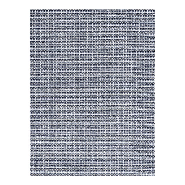 Sample - The House of Scalamandré Heatherton Fabric, Navy For Sale