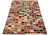 1950s Vintage Gabbeh Persian Rug With Colorful Geometric Pattern - Rug & Kilim For Sale - Image 5 of 8
