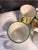 Ceramic Vintage Palmer Smith Italian Pesca Hand Painted Fish Coffee Cup Mugs, Set of 4 For Sale - Image 7 of 9