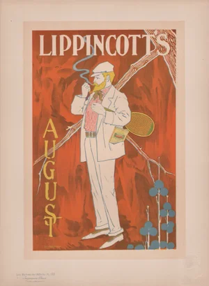 William Carqueville, Lippincott's from Les Maîtres de L'Affiche, 1898