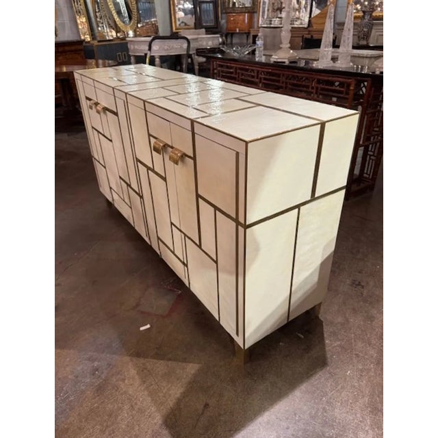 Mid-Century Modern Italian Designer Side Cabinet For Sale - Image 3 of 6
