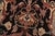 2000 - 2009 Heriz Rug 5’11” X 8’9” Black Wool Vintage Traditional Hand-Knotted Carpet For Sale - Image 5 of 15
