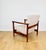Beige Bouclé GFM-142 Chair attributed to Edmund Homa, 1970s For Sale - Image 4 of 12