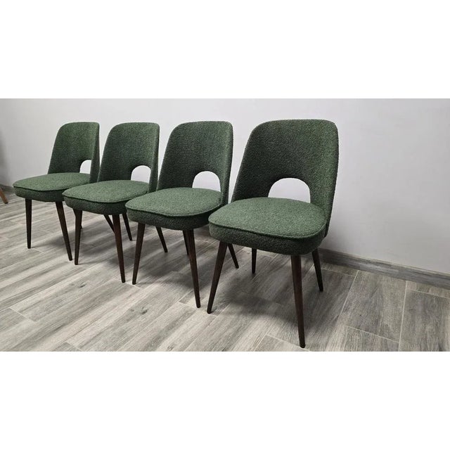 1950s Dining Chairs by Oswald Haerdtl for Ton, 1950s, Set of 12 For Sale - Image 5 of 12