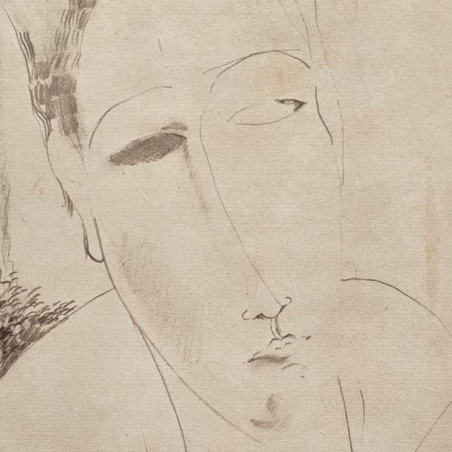 A. Modigliani, Hanka Zborowska, Lithograph For Sale - Image 4 of 8