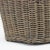 Vintage Woven Rattan Picnic Basket With Handle & Lid – Handwoven Storage & Décor For Sale - Image 10 of 11