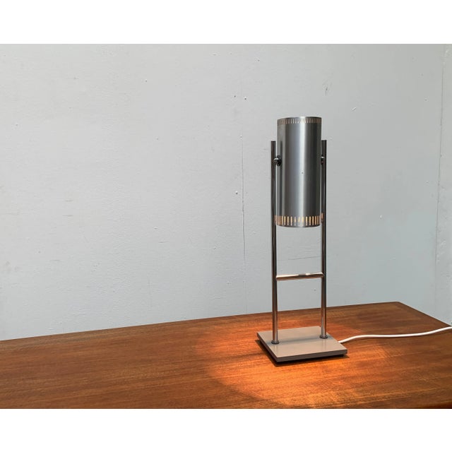 Mid-Century Danish Trombone Table Lamp by Jo Hammerborg for Fog & Mørup For Sale - Image 9 of 18