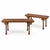 Ming Style Carved Walnut Draw Leaf Altar Console Tables by Drexel, Pair For Sale - Image 9 of 9