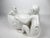 San Marco of Italy White Ceramic Monkey Fruit Bowl For Sale - Image 4 of 7