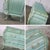 Mid 20th Century French Provincial Style Heavy Carved Powder Blue Ceruse Bombay Dresser & Mirror For Sale - Image 5 of 12