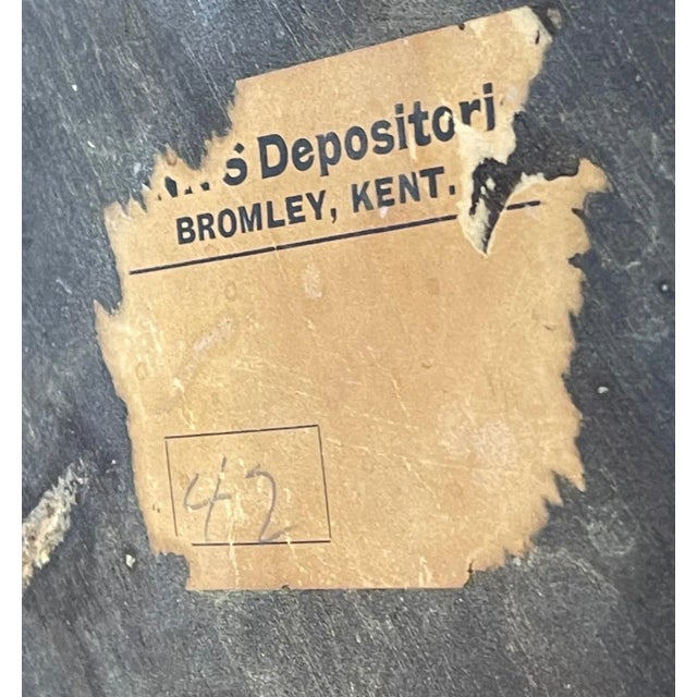 1910s 1910s English Edwardian Mahogany Inlaid Circular Side Table For Sale - Image 5 of 9