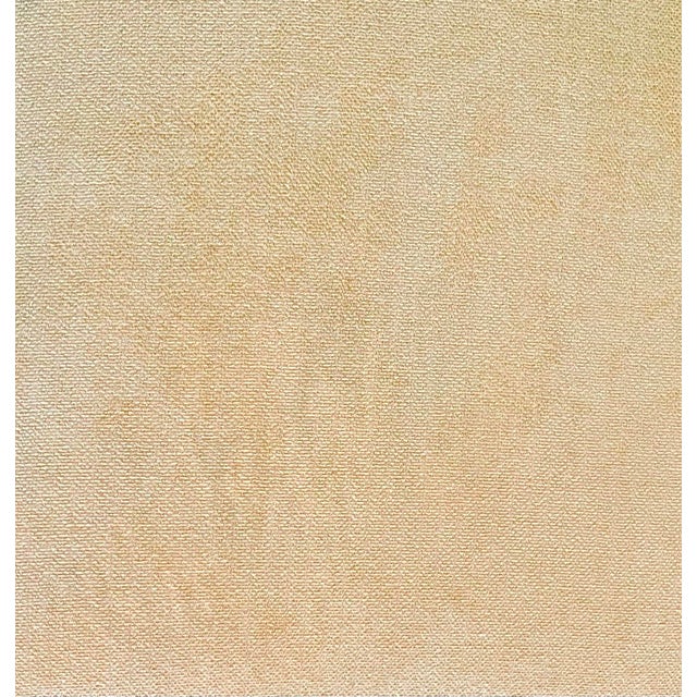 Baker Simmons Sofa With Dressmaker Flounce, in Straw Chenille For Sale - Image 11 of 12