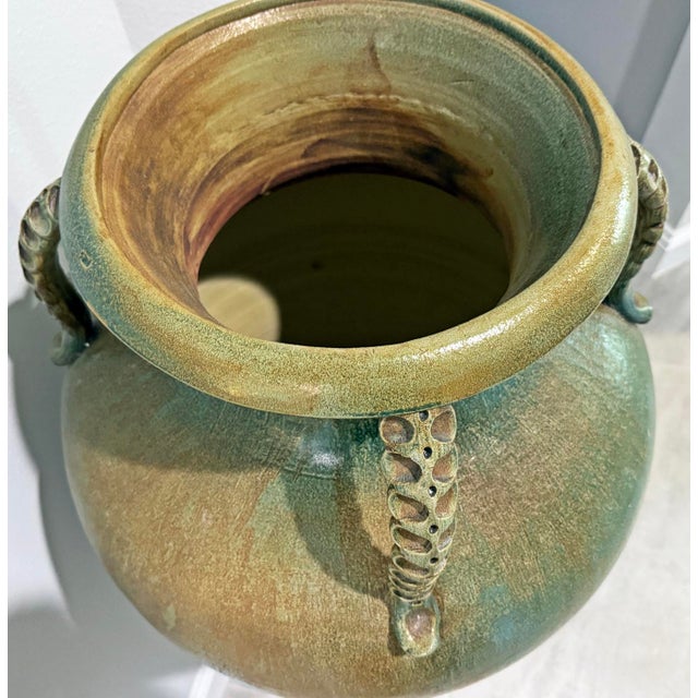 Commissioned in the 1990s in Santa Barbara, CA at a cast of 5500. (over 14,000 today), this lifesize floor vase can easily...