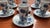 Blue Danube Vintage Blue Danube Japan Irish Coffee/ Espresso Cup and Saucer Set of 6 + Plus One Cup Lagniappe For Sale - Image 4 of 4